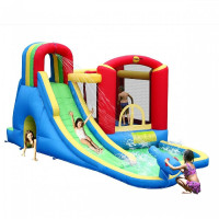 Игровой комплекс надувной с бассейном Морские забавы